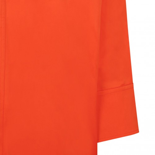 Ferragamo Chemisier Orange Dress