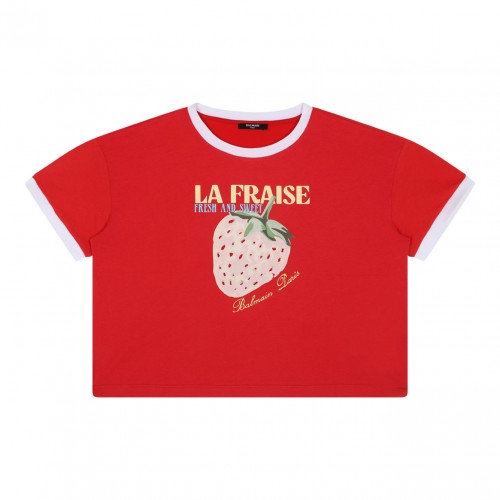 Red Graphic Print T-Shirt