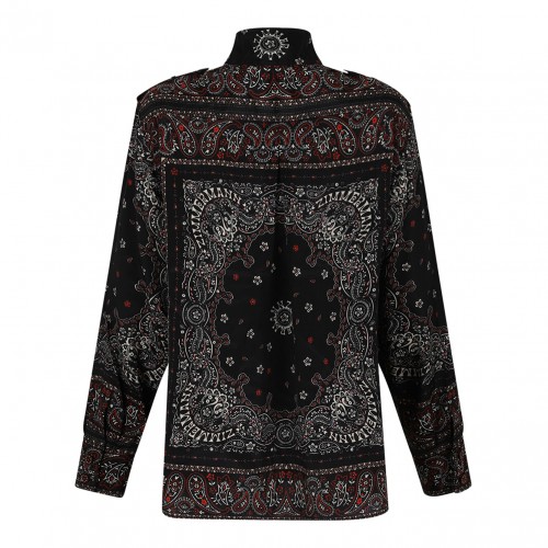 Utility Paisley Print Blouse 2