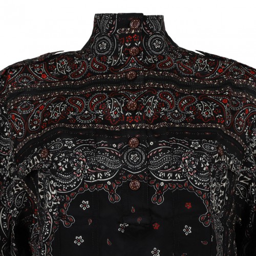 Utility Paisley Print Blouse