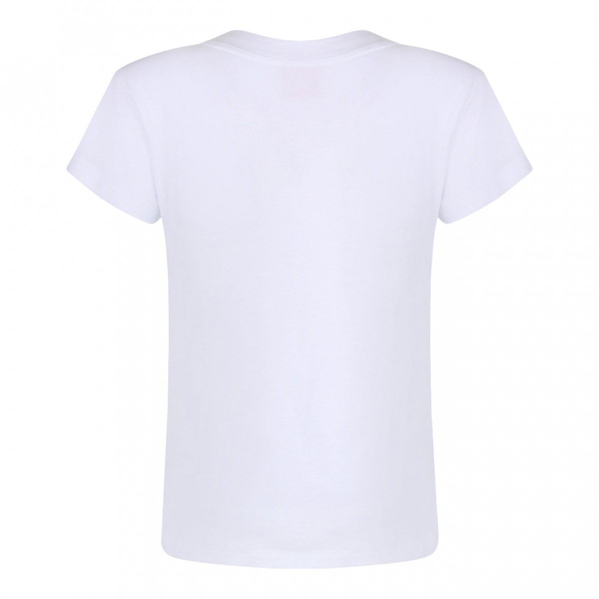 White Slogan Print T-Shirt