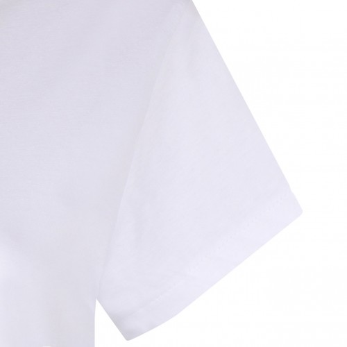 White Slogan Print T-Shirt