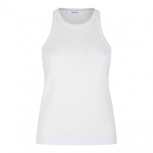 Ivory White Yarn Top