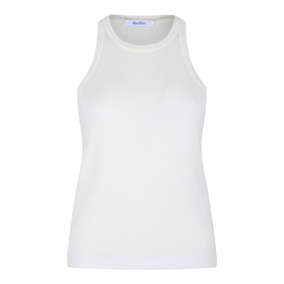 Ivory White Yarn Top