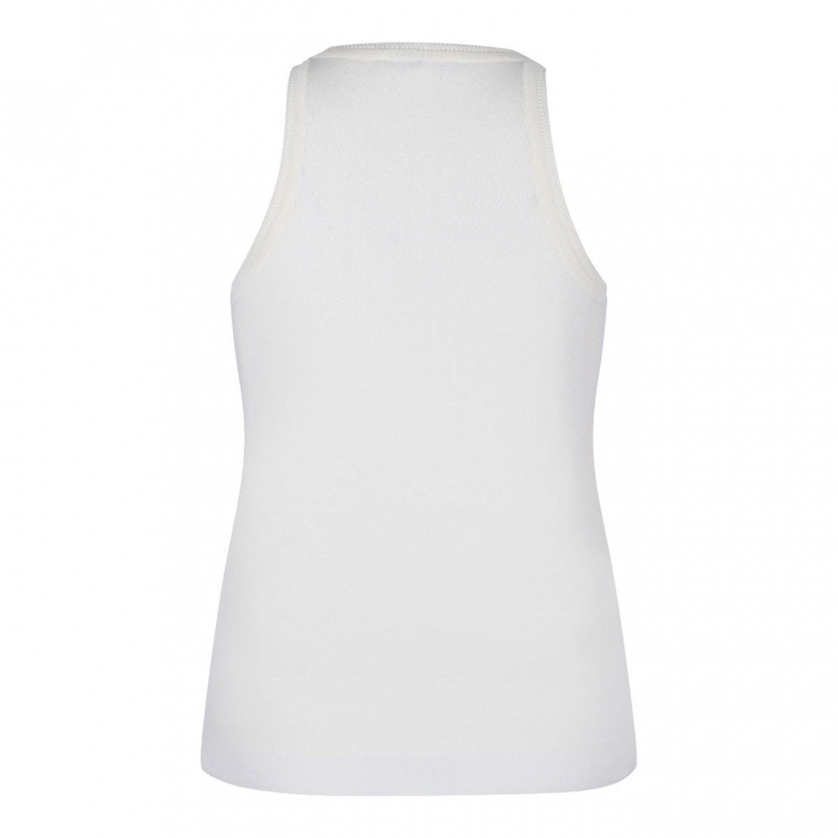 Ivory White Yarn Top