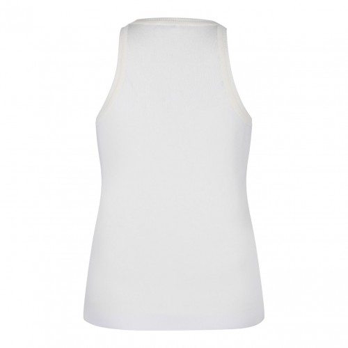 Ivory White Yarn Top