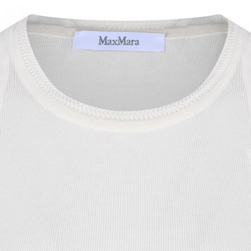 Ivory White Yarn Top