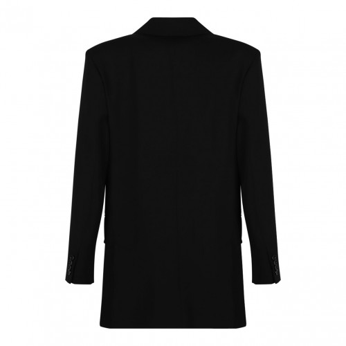 Black Straight Blazer 2