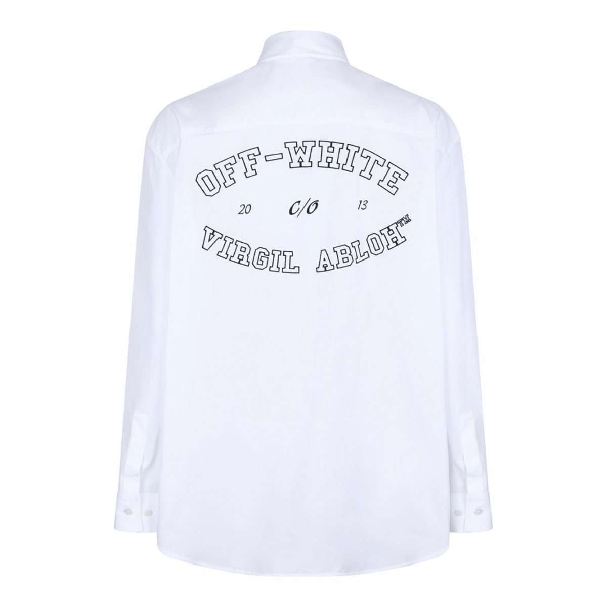 White College Poplin Shirt