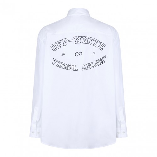 White College Poplin Shirt