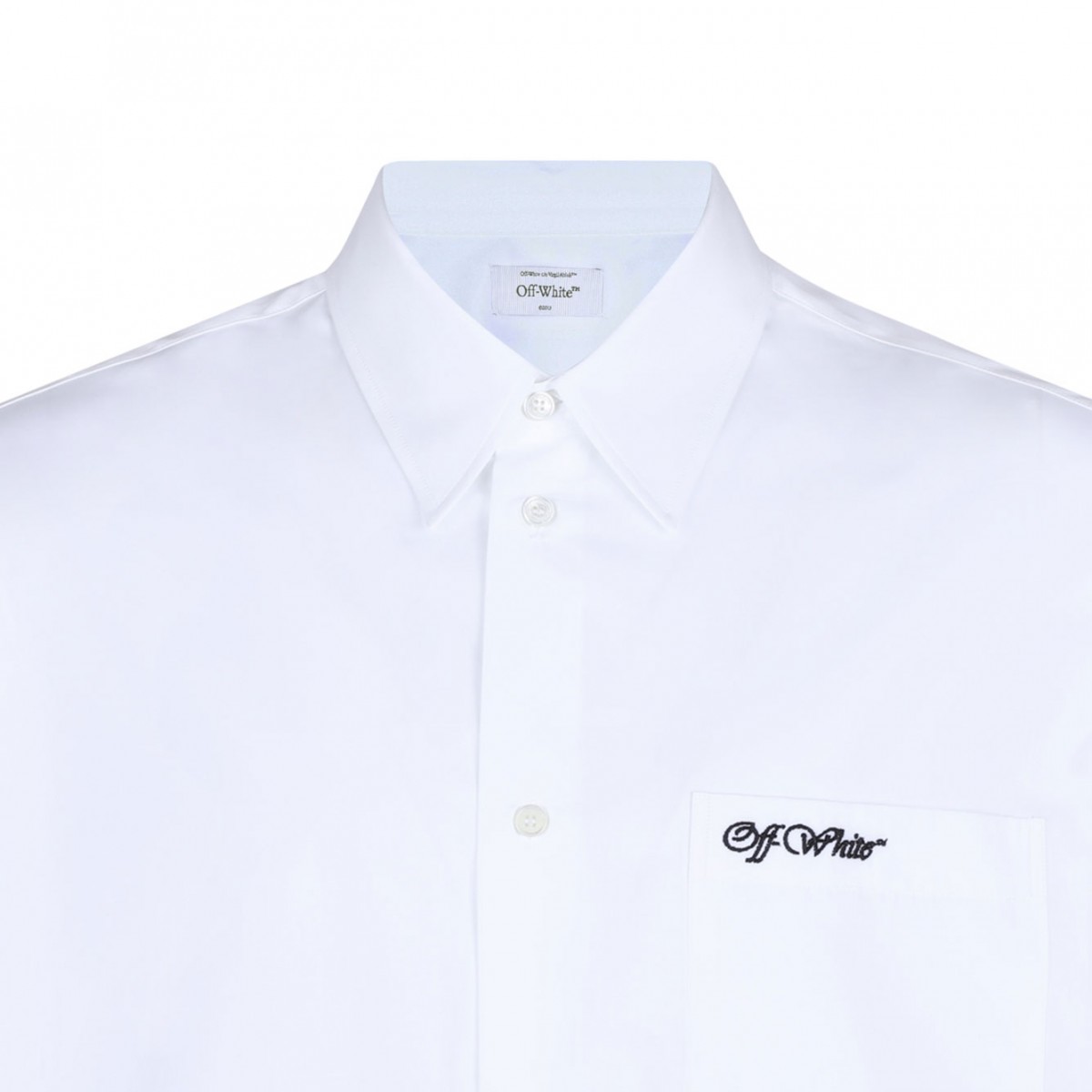 White College Poplin Shirt