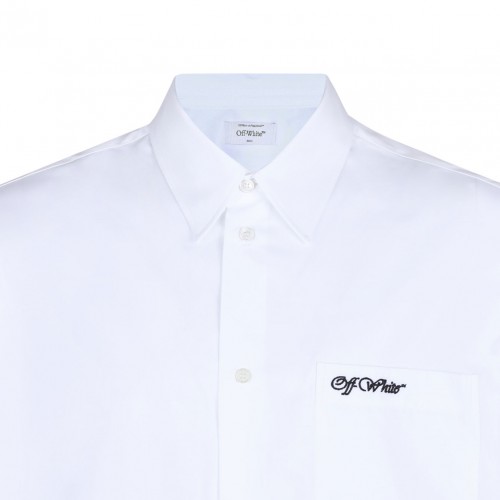 White College Poplin Shirt