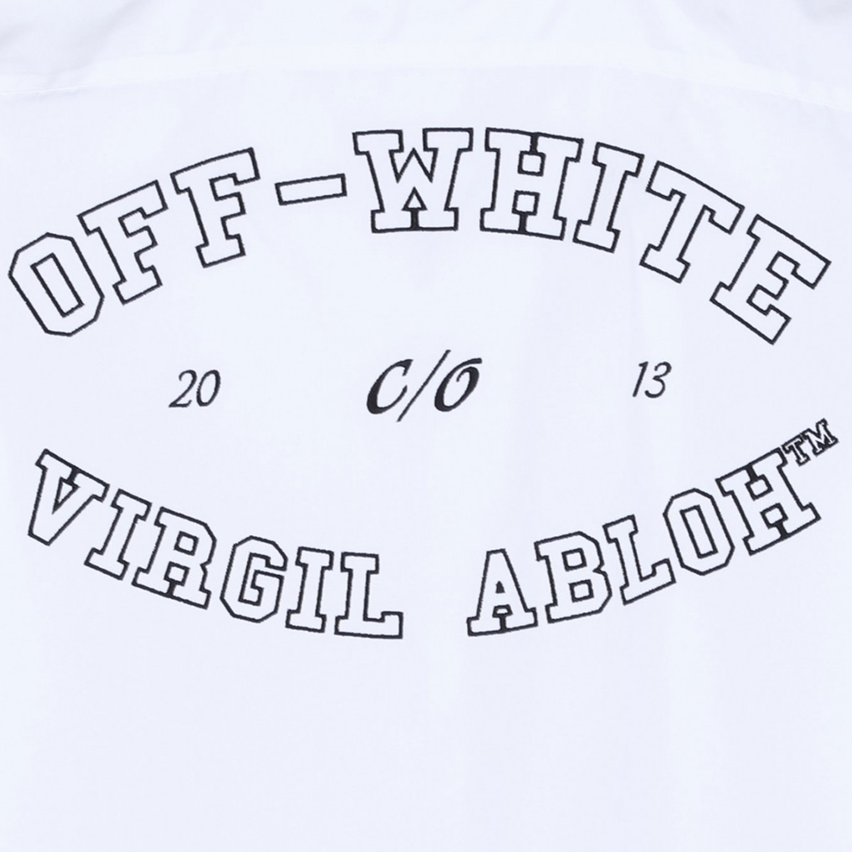 White College Poplin Shirt