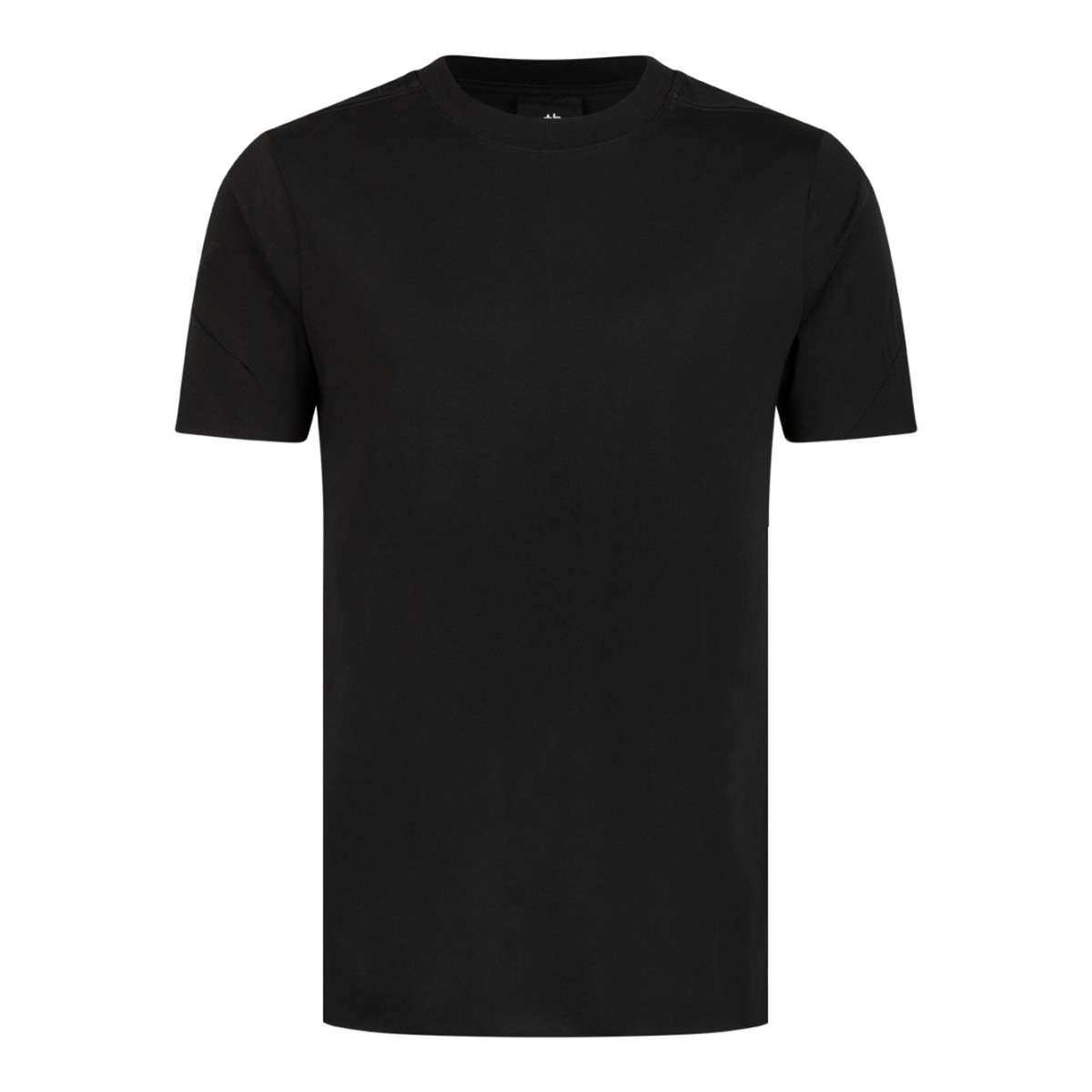 Black Seam Detail T-Shirt