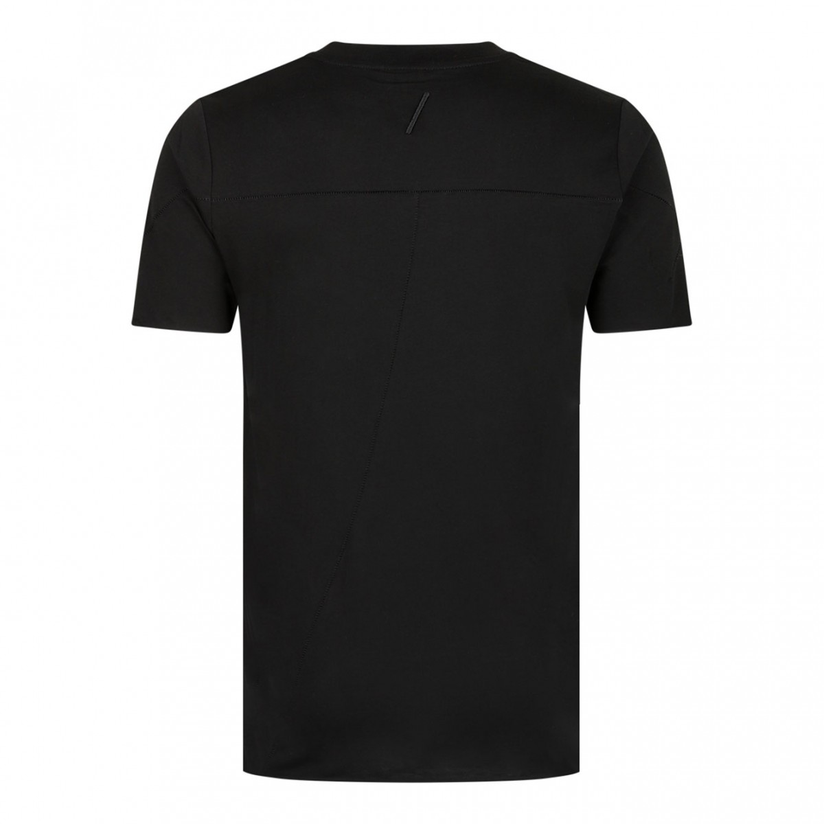 Black Seam Detail T-Shirt