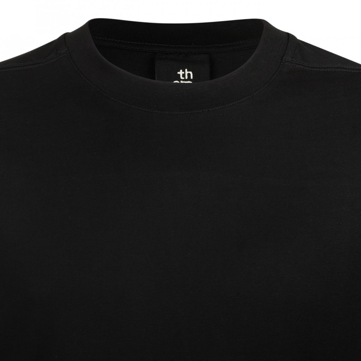 Black Seam Detail T-Shirt