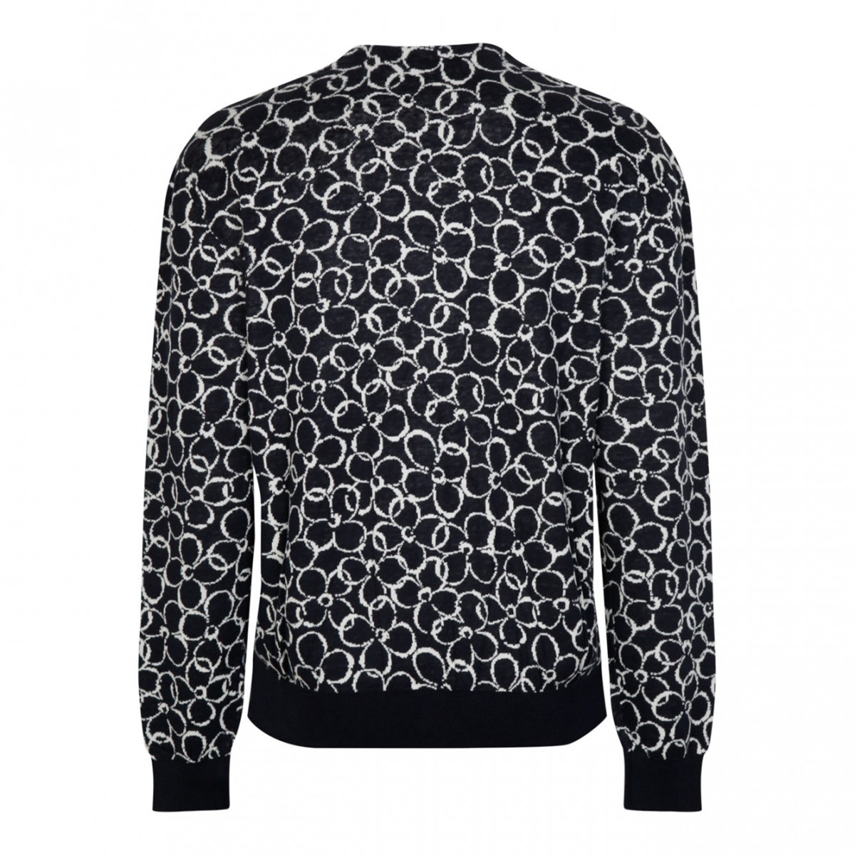 Abstract Daisy Cardigan