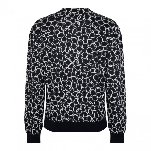 Abstract Daisy Cardigan