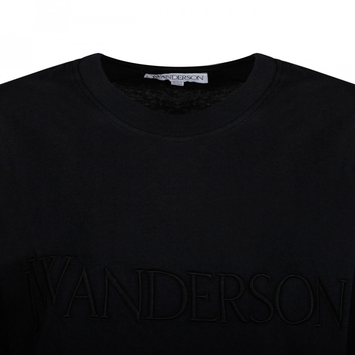 Black Embroidered Logo T-Shirt