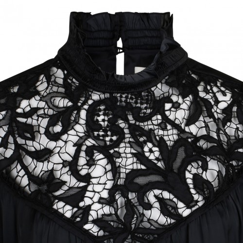 Black Seila Blouse