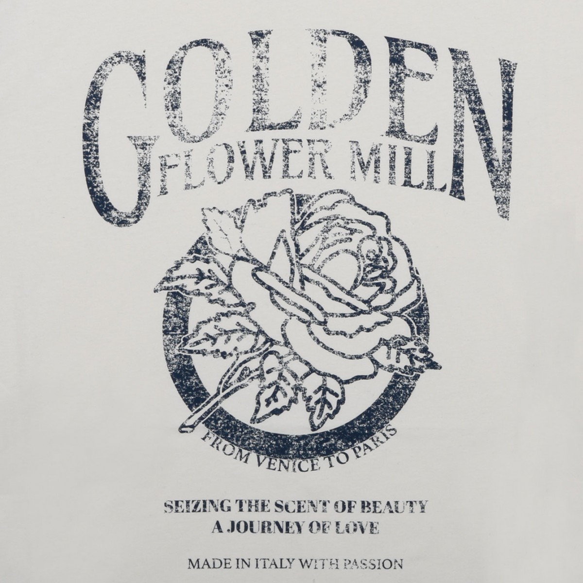 Ivory Graphic Print T-Shirt