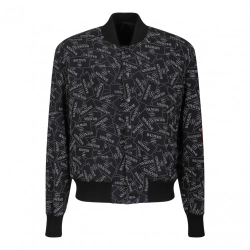 Printed Bomber Jacket