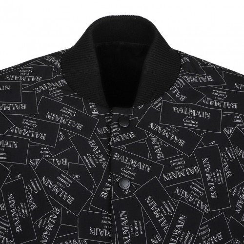 Printed Bomber Jacket