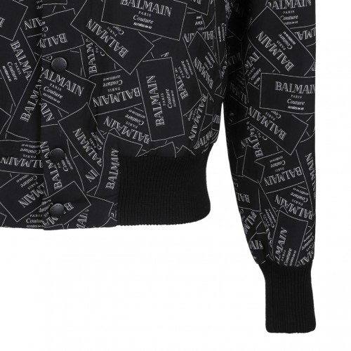 Printed Bomber Jacket