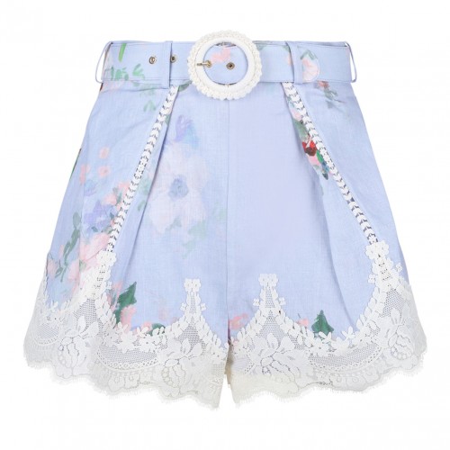Periwinkle Blue Everley Shorts