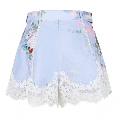 Periwinkle Blue Everley Shorts