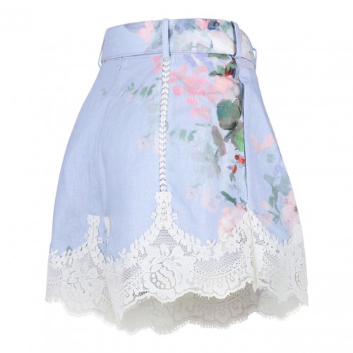 Periwinkle Blue Everley Shorts