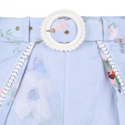 Periwinkle Blue Everley Shorts