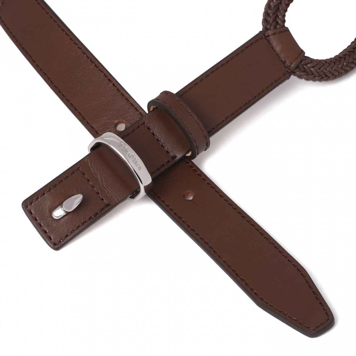 Brown Ropeloop Leather Belt