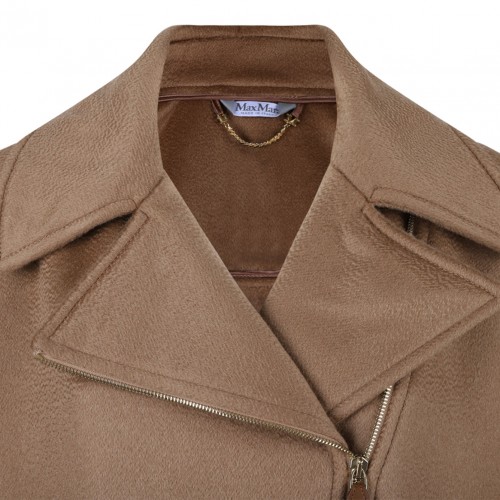 Camel Brown Biker Hood