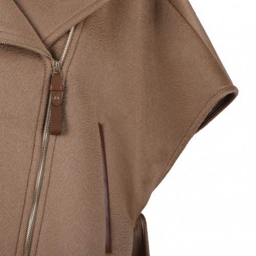Camel Brown Biker Hood
