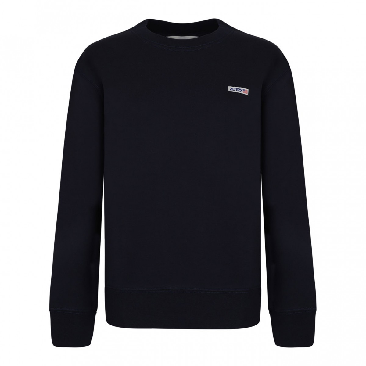 Blue Logo Patch Sweatshirt