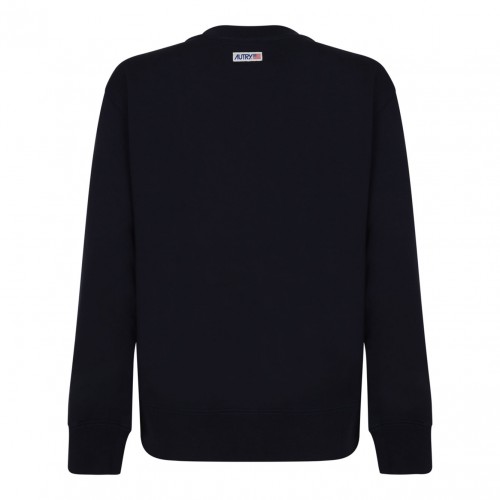 Blue Logo Patch Sweatshirt