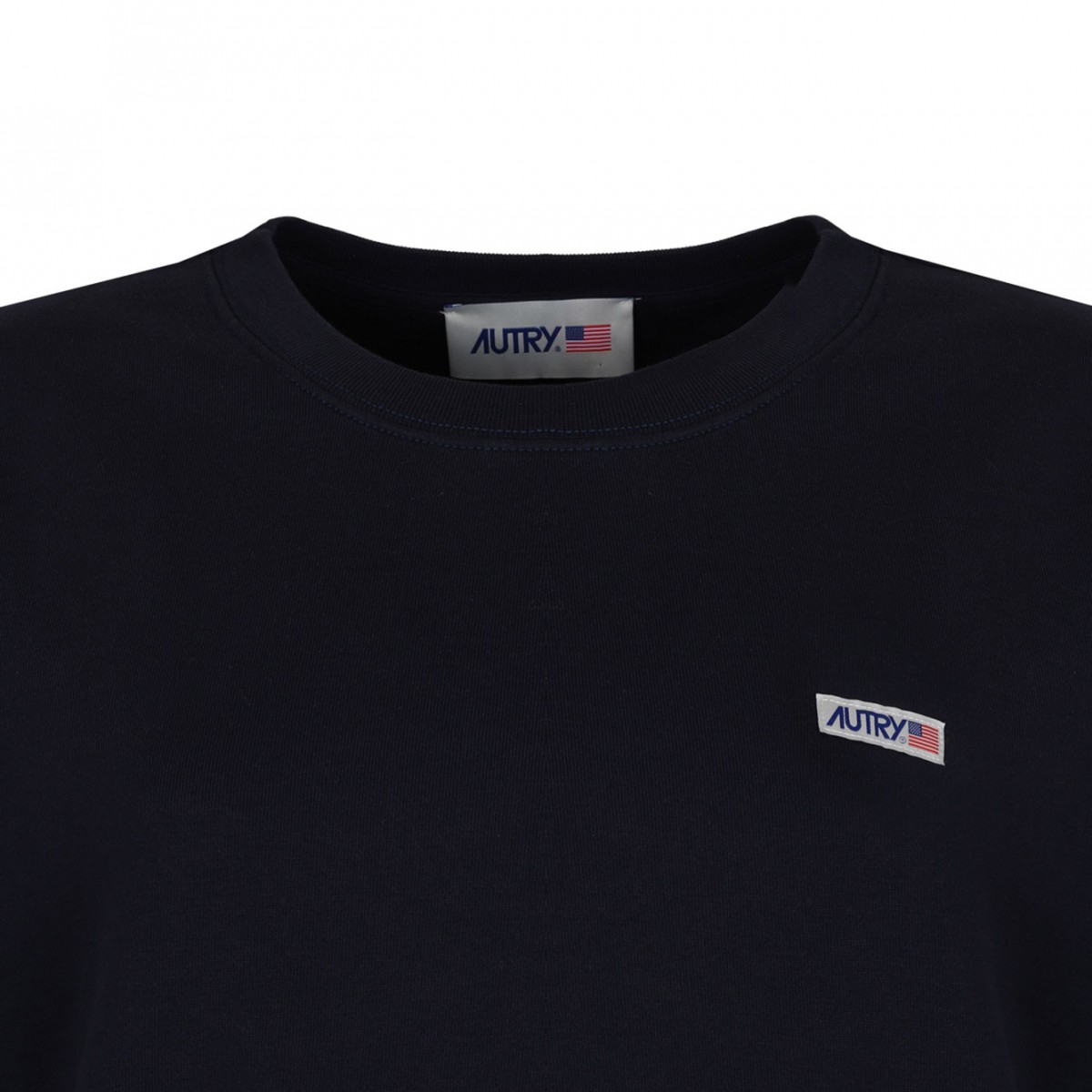 Blue Logo Patch Sweatshirt