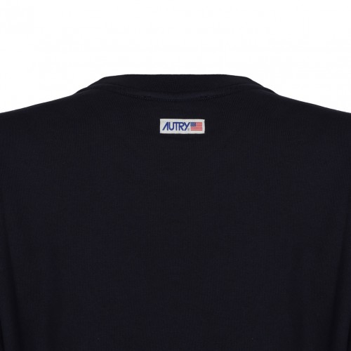 Blue Logo Patch Sweatshirt