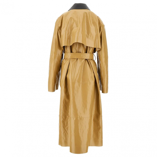 Coated Finish Trench Coat 2