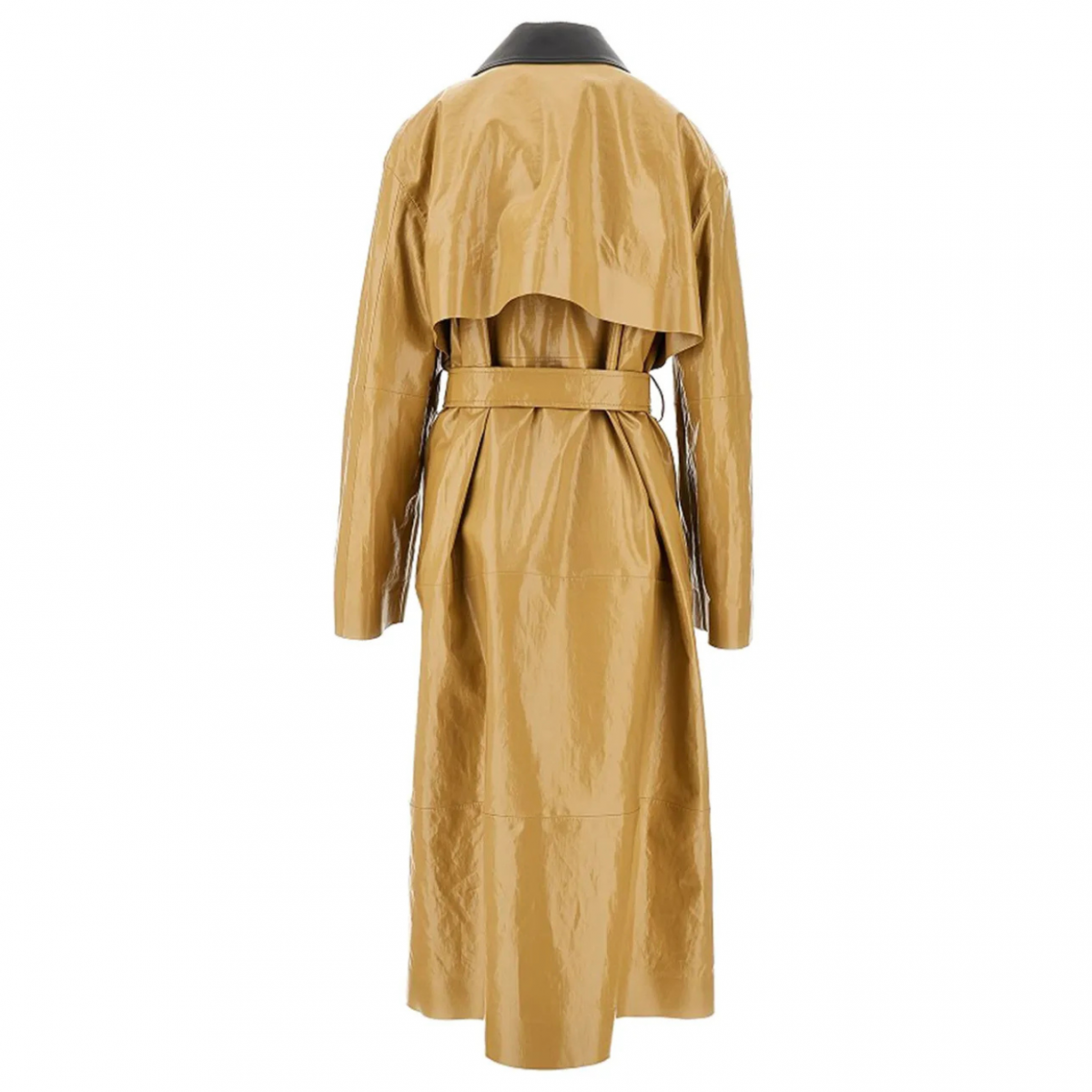 Coated Finish Trench Coat