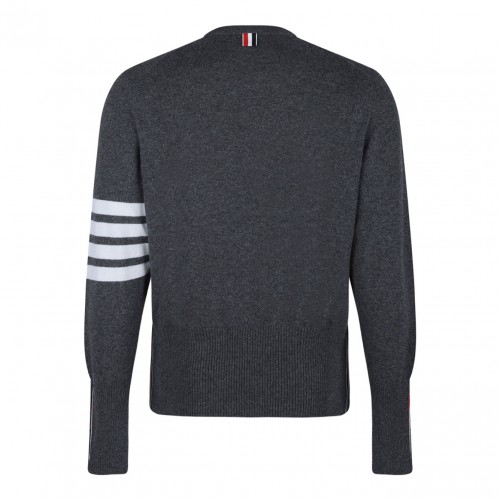 Grey 4-Bar Pullover 2