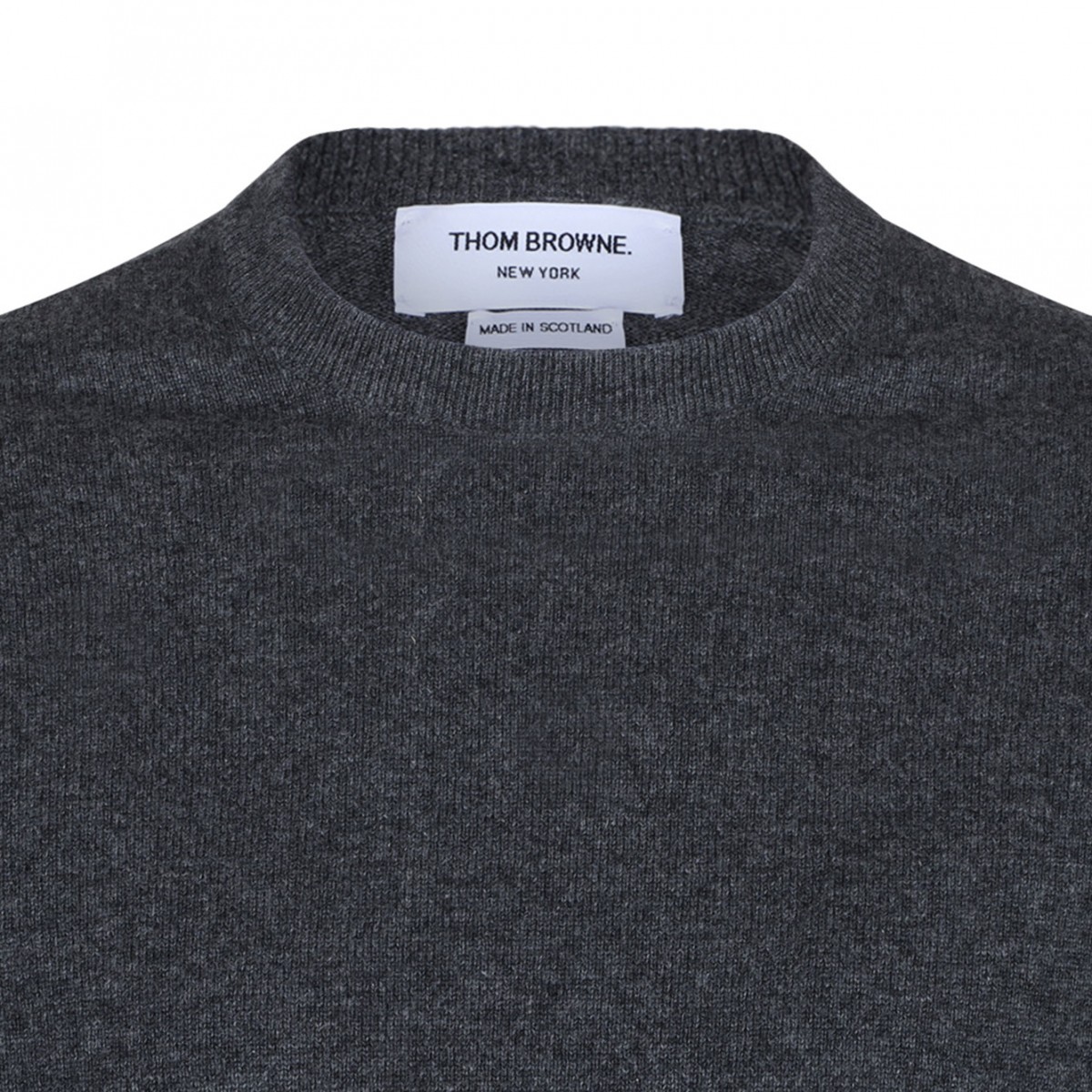 Grey 4-Bar Pullover