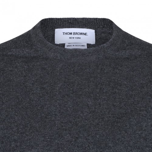 Grey 4-Bar Pullover