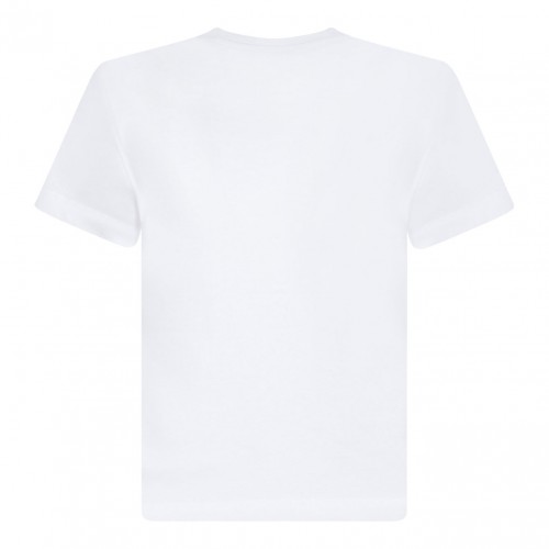 White Graphic Print T-Shirt 2