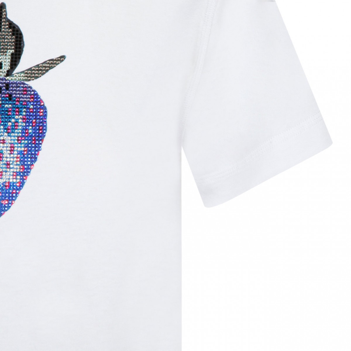 White Graphic Print T-Shirt