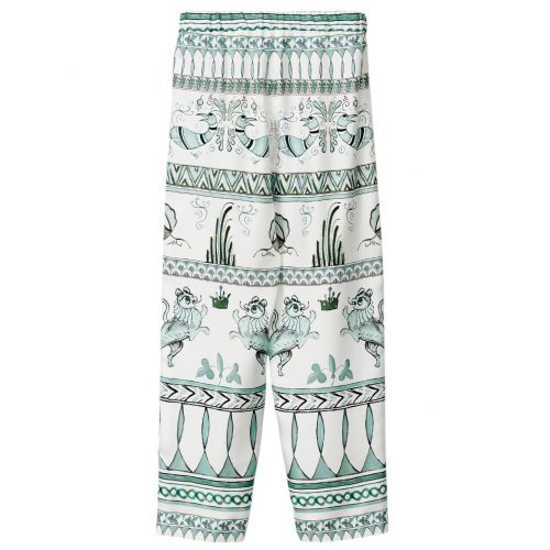 Graphic Print Trousers 2