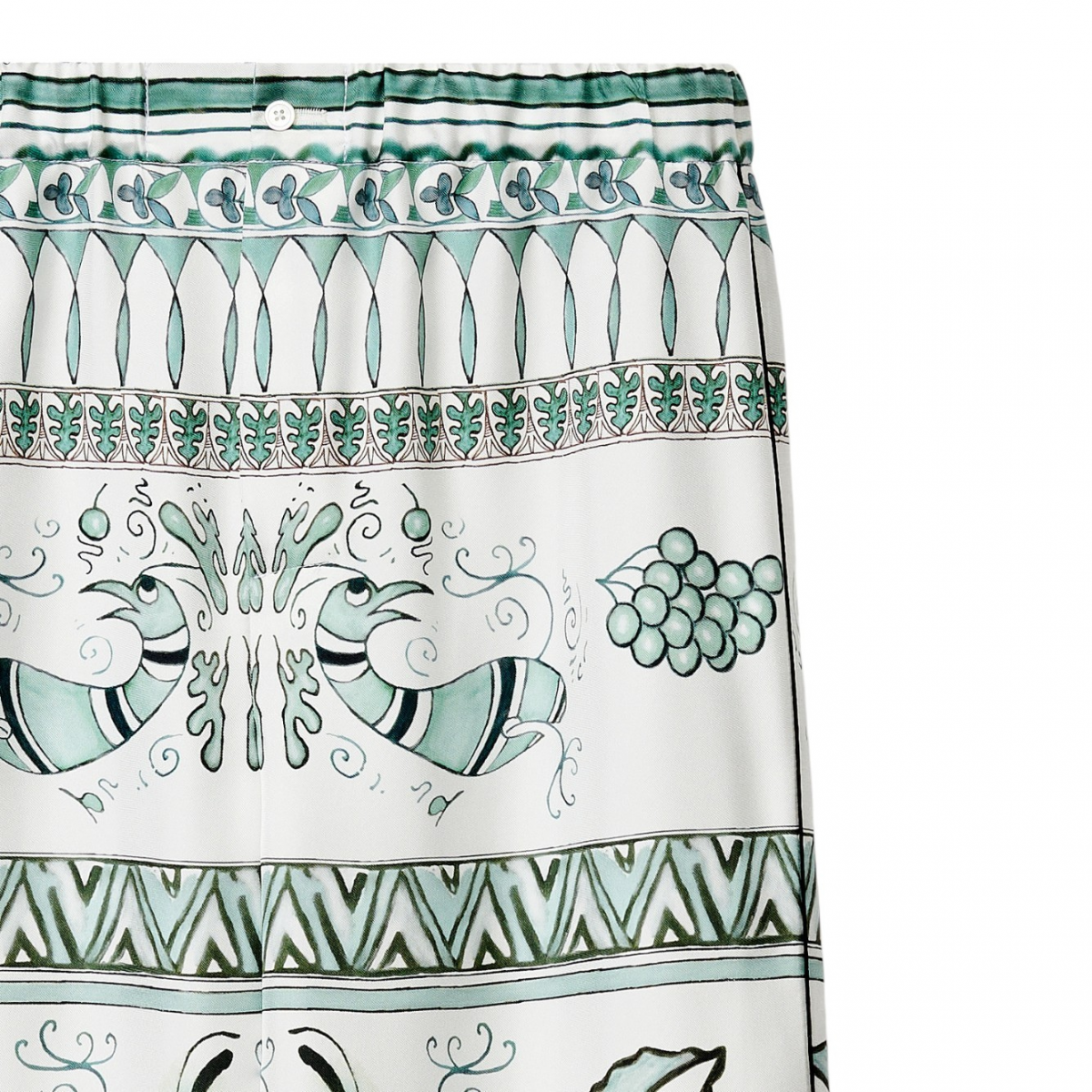 Graphic Print Trousers