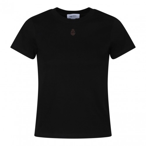 Black Cut & Sew T-Shirt