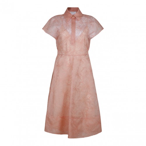 Orchid Embroidery Dress